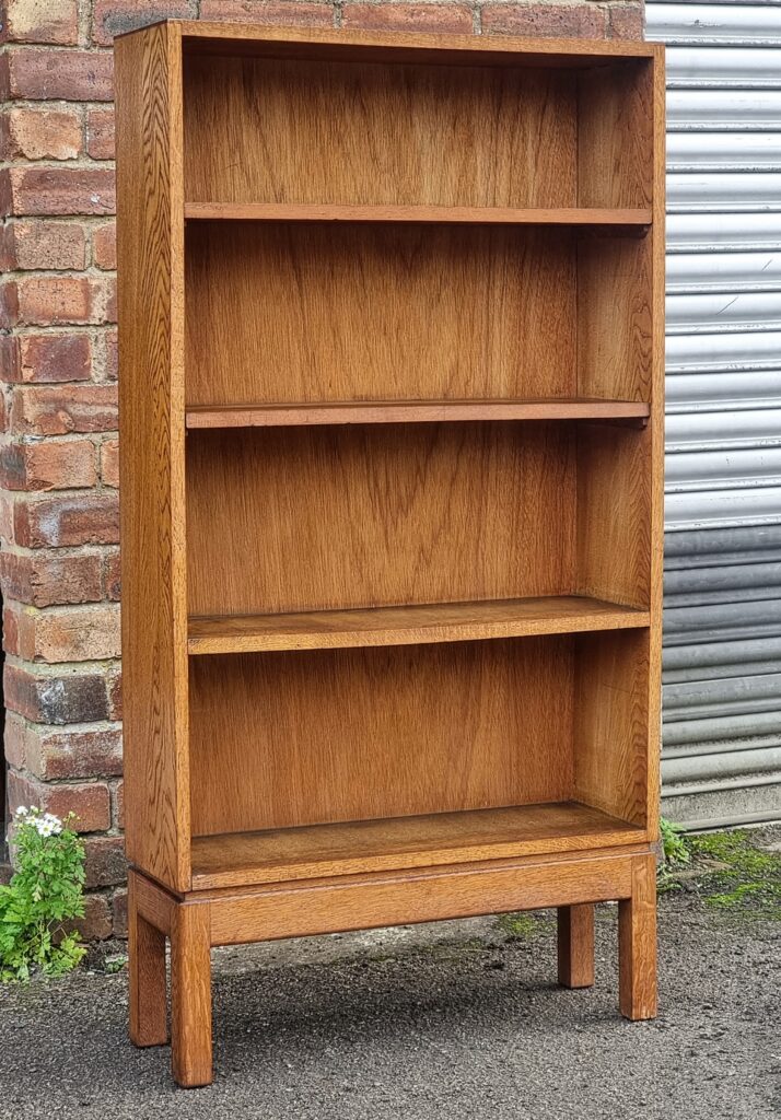 Retro Bookcase Mid Century Bookcase On Legs Jennings Antiques