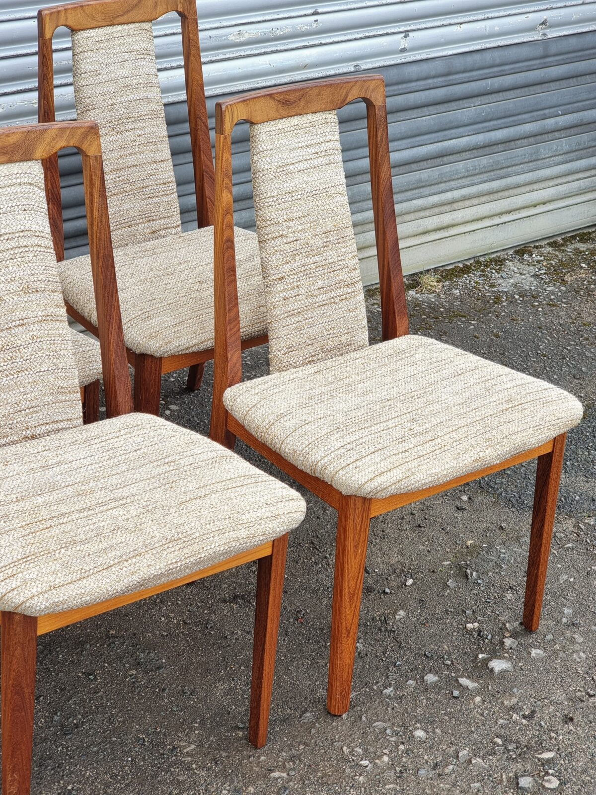 'G-Plan' Set of 4 Dining Chairs, Teak Mid-Century Set of 4 Chairs by 'G-Plan' - Image 4