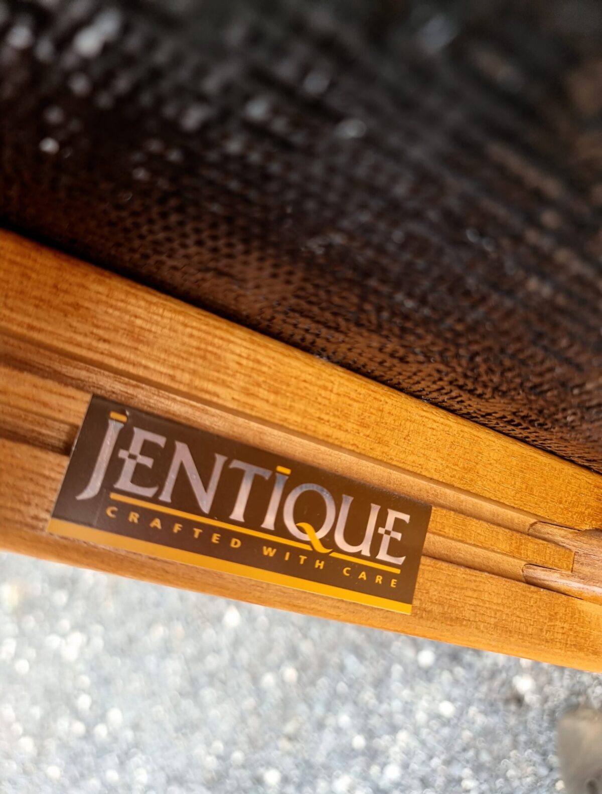 Mid-Century/Retro style 'Jentique' Extending Dining Table, with Extension Leaf Storable inside the Dining Table - Image 7