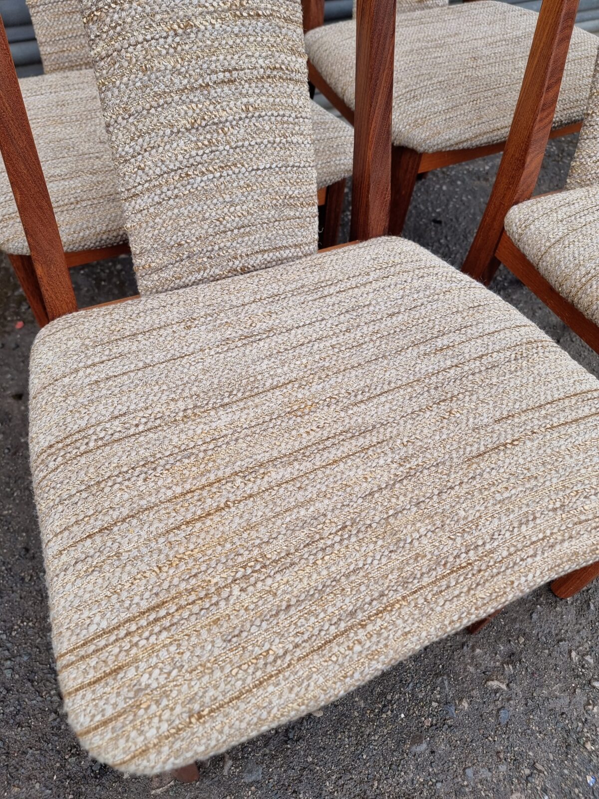 'G-Plan' Set of 4 Dining Chairs, Teak Mid-Century Set of 4 Chairs by 'G-Plan' - Image 6