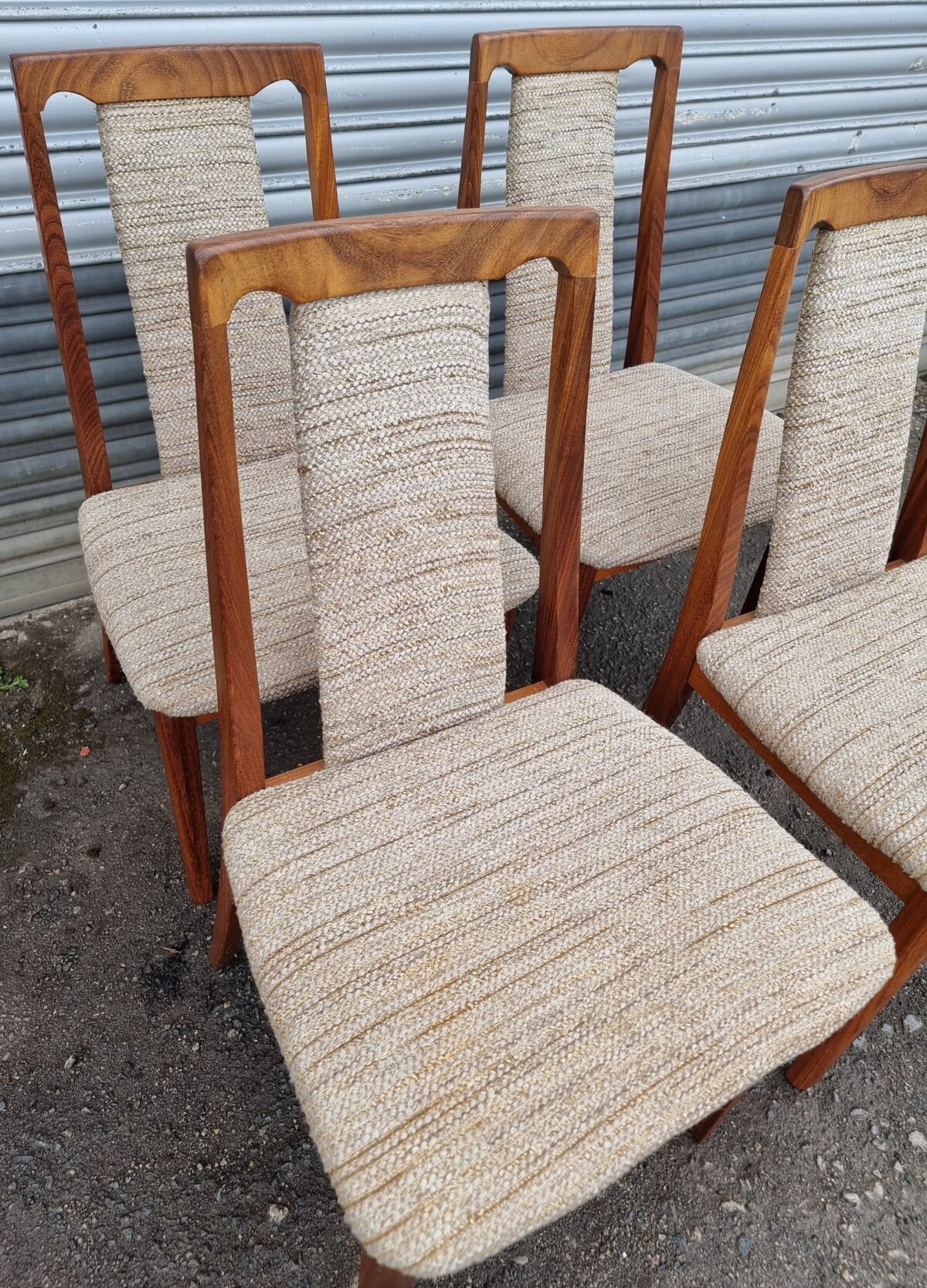 'G-Plan' Set of 4 Dining Chairs, Teak Mid-Century Set of 4 Chairs by 'G-Plan' - Image 5