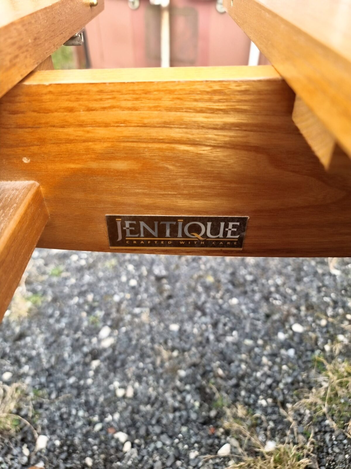 Mid-Century/Retro style 'Jentique' Extending Dining Table, with Extension Leaf Storable inside the Dining Table - Image 4
