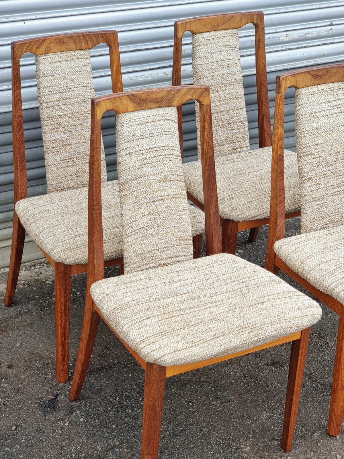 'G-Plan' Set of 4 Dining Chairs, Teak Mid-Century Set of 4 Chairs by 'G-Plan' - Image 3