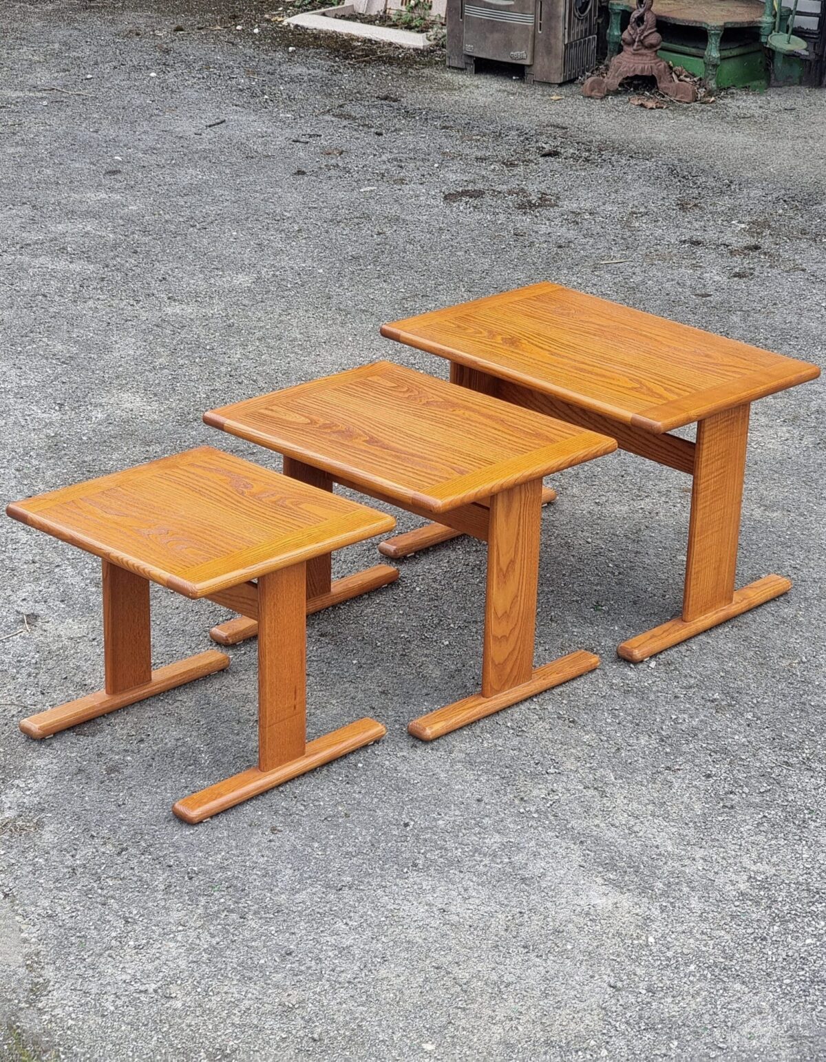 Teak Mid-Century Nest of 3 Tables, 'G-Plan' Nest of Tables, Nest of 3 Coffee Tables