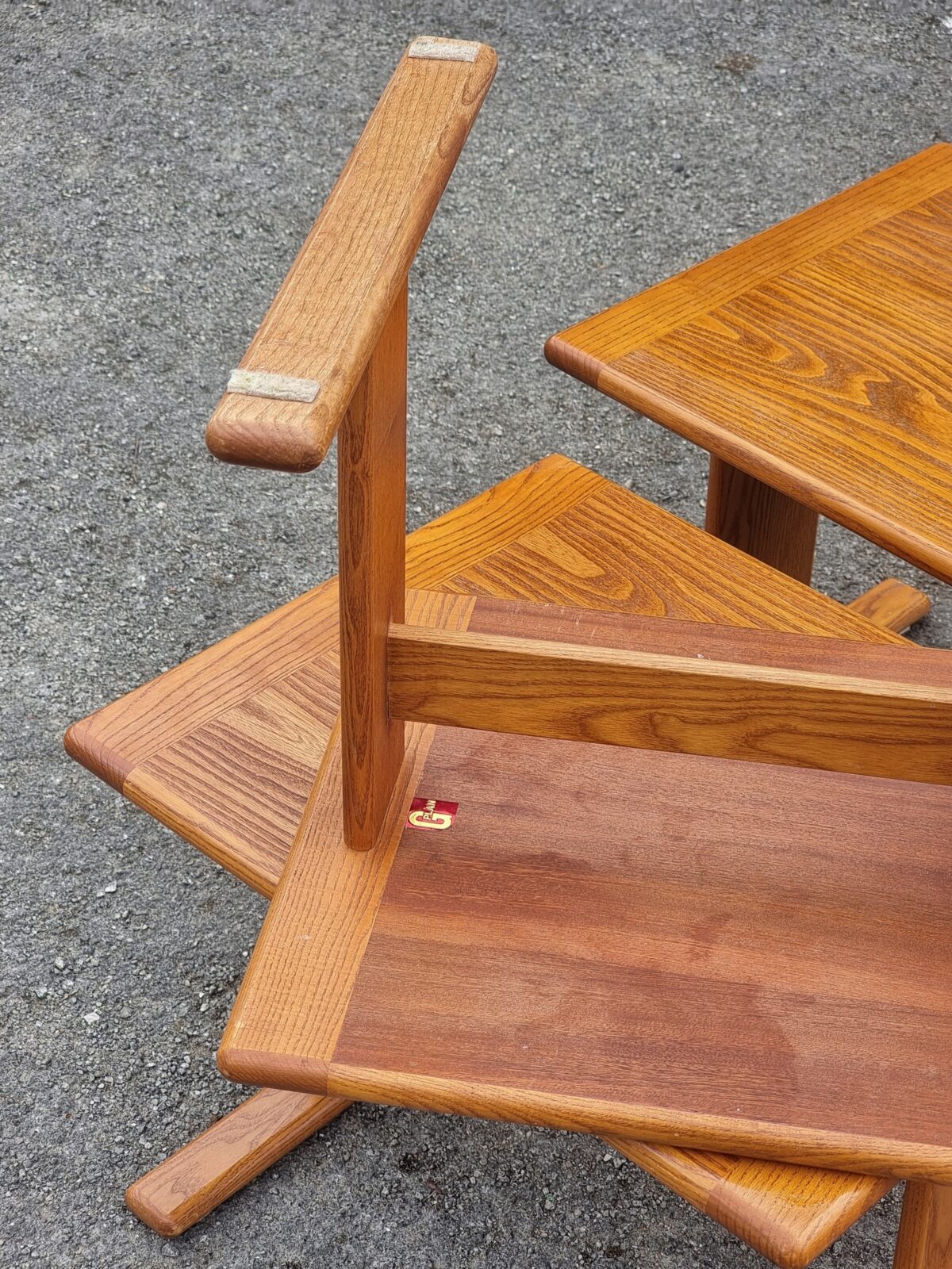 Teak Mid-Century Nest of 3 Tables, 'G-Plan' Nest of Tables, Nest of 3 Coffee Tables - Image 3