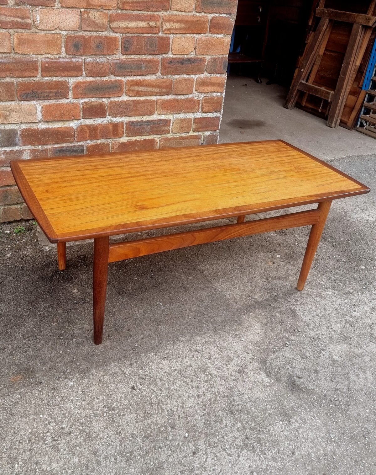 Mid-Century Teak Coffee Table, Teak G-Plan Long Coffee Table