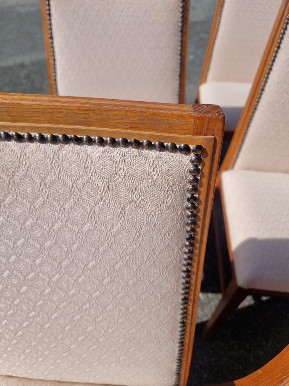 Danish Mid-Century Set of 6 Chairs, Retro Teak Set of 6 Dining Chairs by 'Dyrlund, Smith, A/S', Made in Denmark - Image 3
